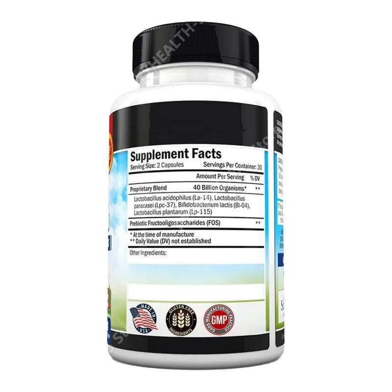 Daily Probiotic Nutritional Supplement - 40 Billion CFU for Gut Health - Probiotics for Men and Women - Digestive Health
