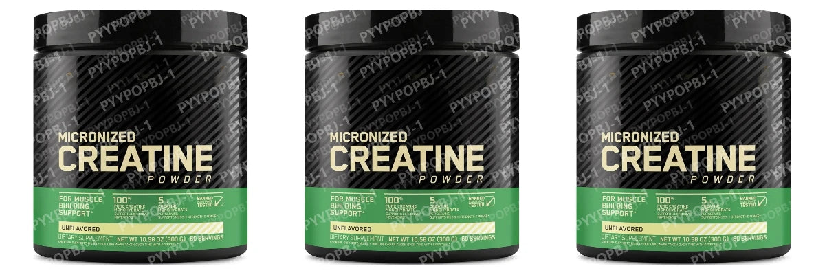 Optimum Nutrition Micronized Creatine Monohydrate Powder, Unflavored, 300 Grams, 60 Servings (Packaging May Vary)